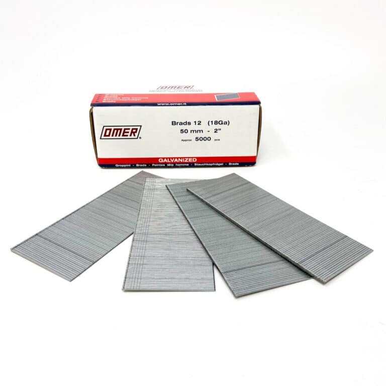 21 Gauge Galvanized Brad Nail M Series 10 000 Piece Box Cadex And