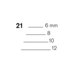 #21 Dog Leg Chisels by Pfeil - Image 2