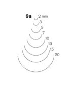 #9A Short Bent Spoon Gouges by Pfeil Swiss Made - Image 2