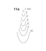 #11A Short Bent Spoon Gouges by Pfeil Swiss Made - Image 2