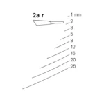 #2A Short Bent Chisels by Pfeil Swiss Made - Image 6