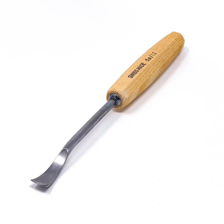 PFE-5a.12_short_bent_spoon_gouges_1 #5A Short Bent Spoon Gouges by Pfeil Swiss Made - Image 1