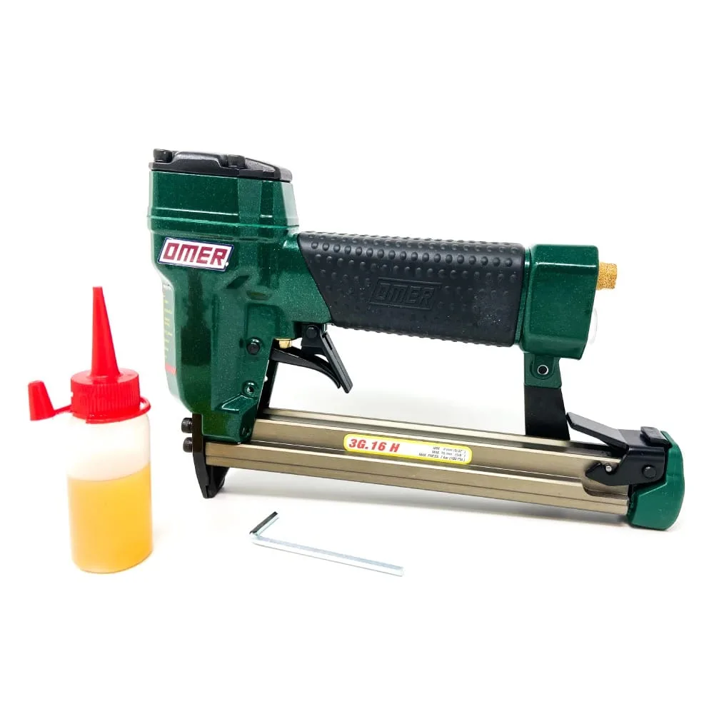 OMER 3G.16H Upholstery Stapler (uses "C" or "71" series staples) With Hammer Head - Image 1
