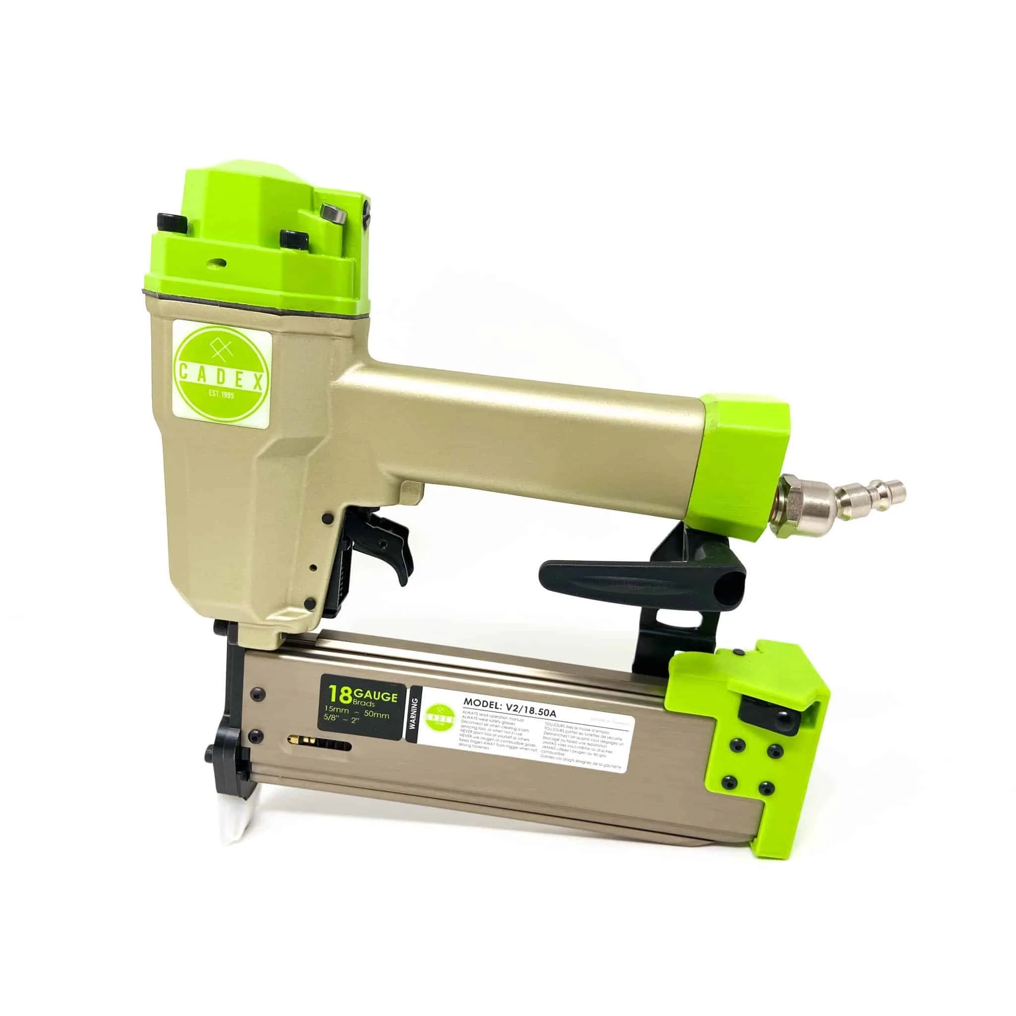 Cadex V2/18.50A 1/2" - 2" 18 Gauge Brad Nailer With Reverse Contact Safety - Image 3