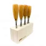 4 Piece Butt Chisel Set by Pfeil Swiss Made