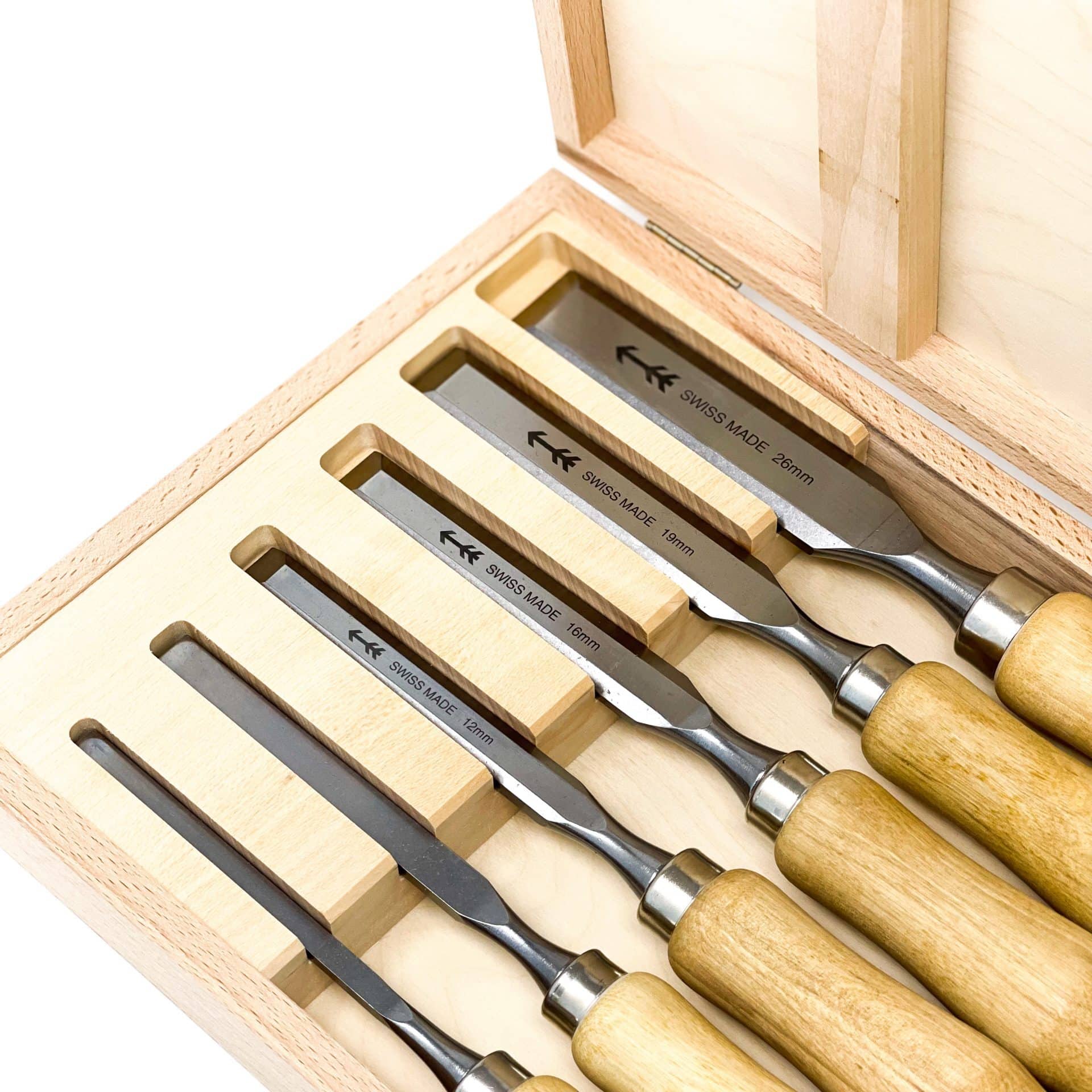 Pfeil Chisels and Swiss Carving Tool Sets - Log Home Building