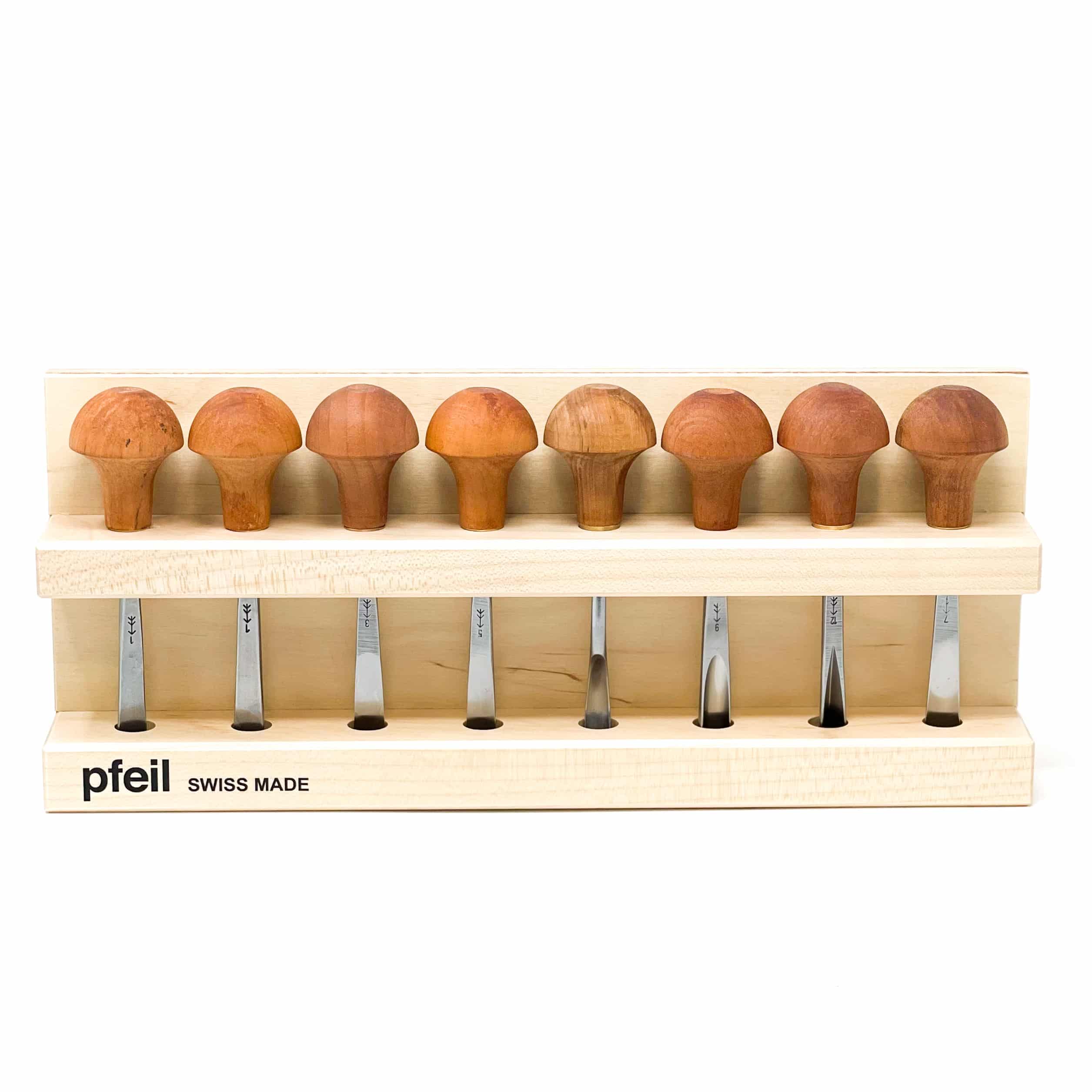 Swiss Made Pfeil Palm Tool Sizes Available Individually » ChippingAway