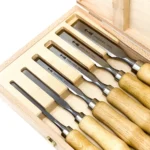 6 Piece Bench Chisel Set by Pfeil Swiss Made