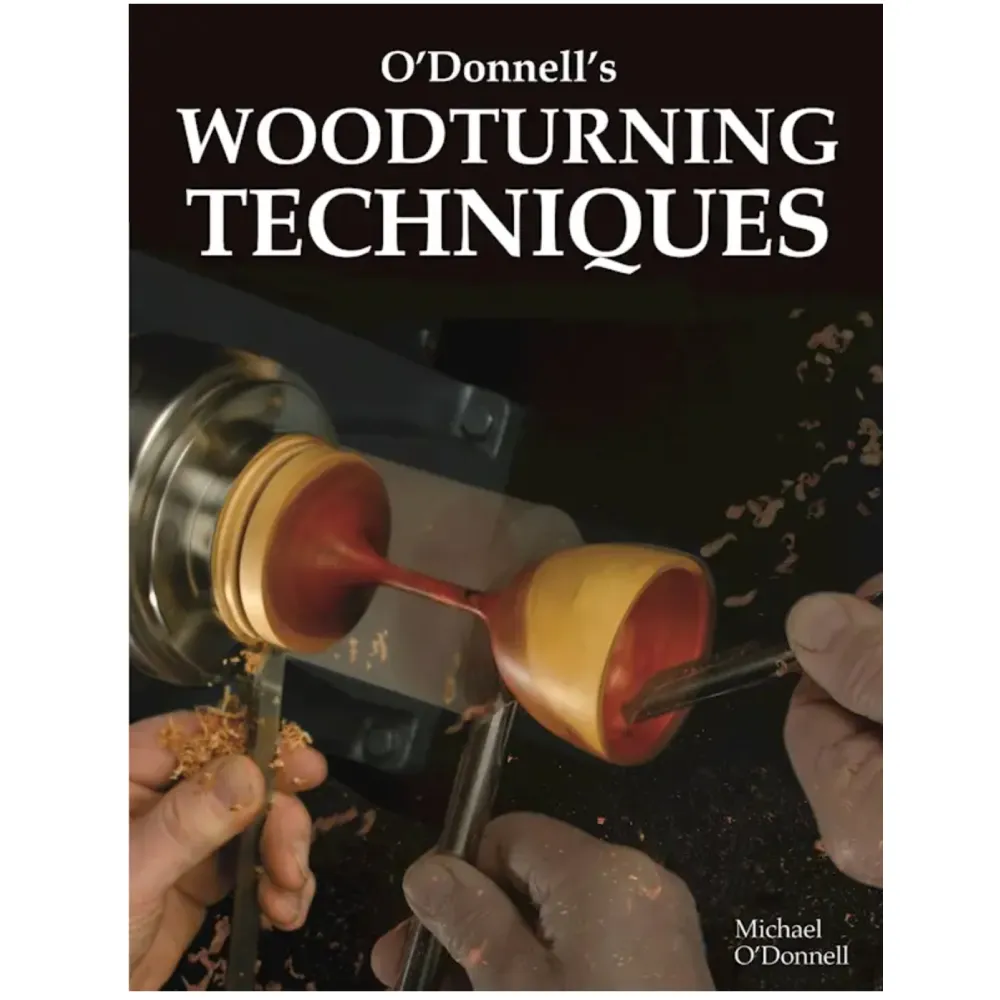 BOOK-B-4055_odonnels_woodturning_techniques_cover O'Donnell's Woodturning Techniques - Image 1