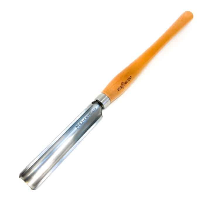 RGWOOD 1-1/4 Roughing Gouge, M42 HSS Cryogenic