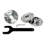 RGWOOD 3 Piece 4” Wood Lathe Faceplate Bundle (1-1/4” x 8tpi) - Image 2