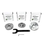 RGWOOD 3 Piece 4” Wood Lathe Faceplate Bundle (1-1/4” x 8tpi) - Image 3