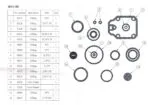 Cadex SKV1/KIT O-ring and seal kit for V1/23,35, V1/23.35B, and V1/23.35C Tools - Image 2