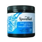 Black 8 oz Water Soluble Block Ink