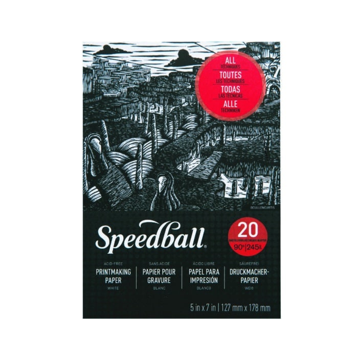 Speedball Printmaking Paper 5x7