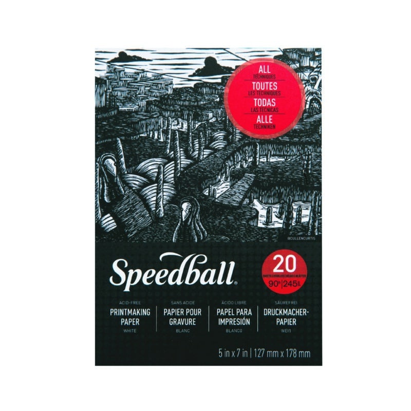 Speedball Printmaking Paper 5x7