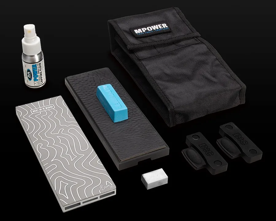 MPOWER 8" Double Sided Diamond Bench Stone Kit, 300/1200 grit - Image 3