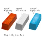 MPOWER Abrasive Honing Wax Sticks (1800, 2500, and 5000 grit)