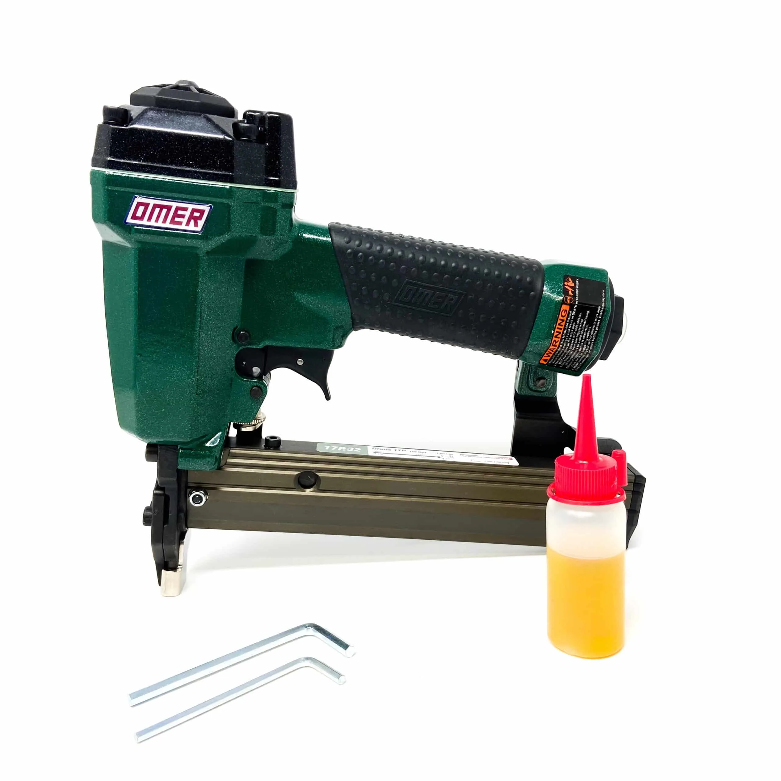 Omer 17P.32 15 Gauge Nailer for Raptor Polymer Composite Nails (up to 1-1/4") - Image 1