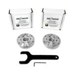 2 Piece 4” Wood Lathe Faceplate Bundle (1-1/4” x 8tpi)