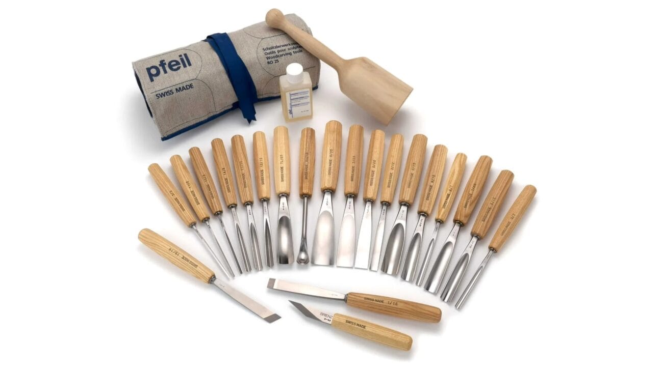The Grand Daddy of Pfeil Swiss Made Carving Tool Sets