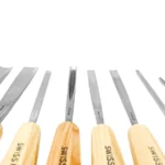 8 Piece Pfeil Swiss Made Carving Tool Set with Pouch (Kinman Assortment) - Image 5