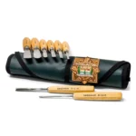 8 Piece Pfeil Swiss Made Carving Tool Set with Pouch (Kinman Assortment)